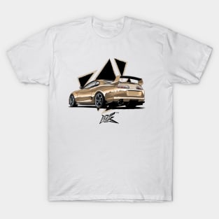 toyota supra a80 gold T-Shirt